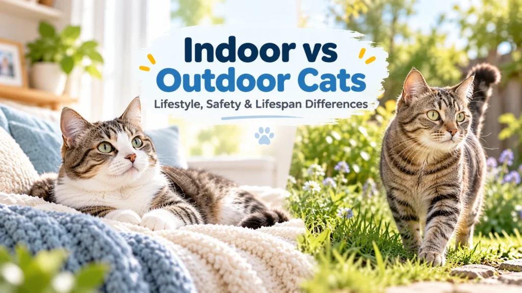 Indoor vs Outdoor Cats_ Lifestyle & Safety