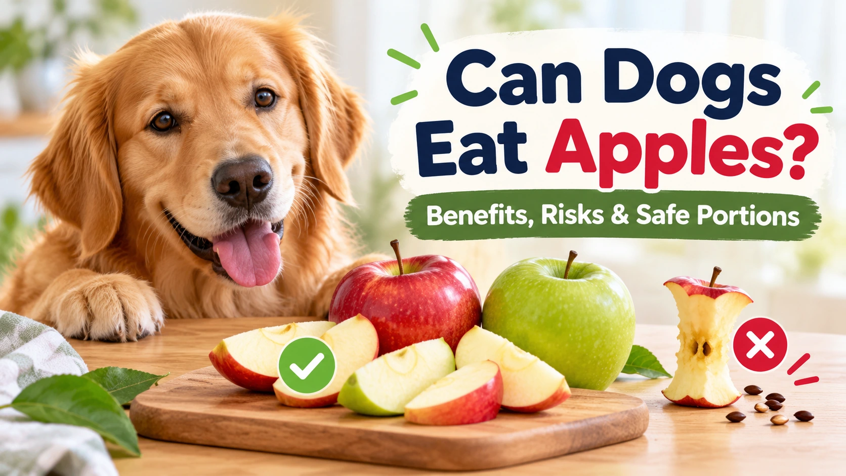can dog eat apples